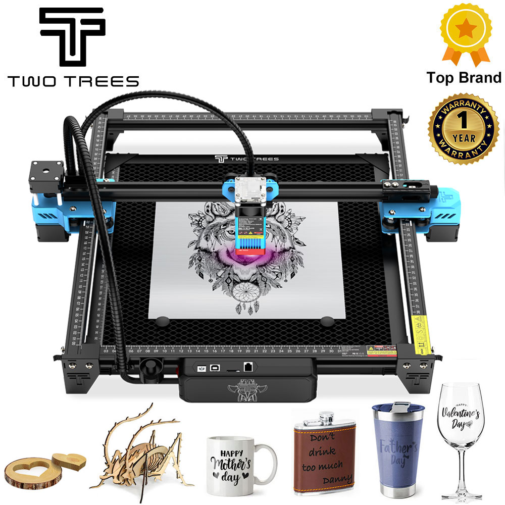 Industrial Laser Etching Machine - TwoTrees TTS-55 Pro Laser Engraver With