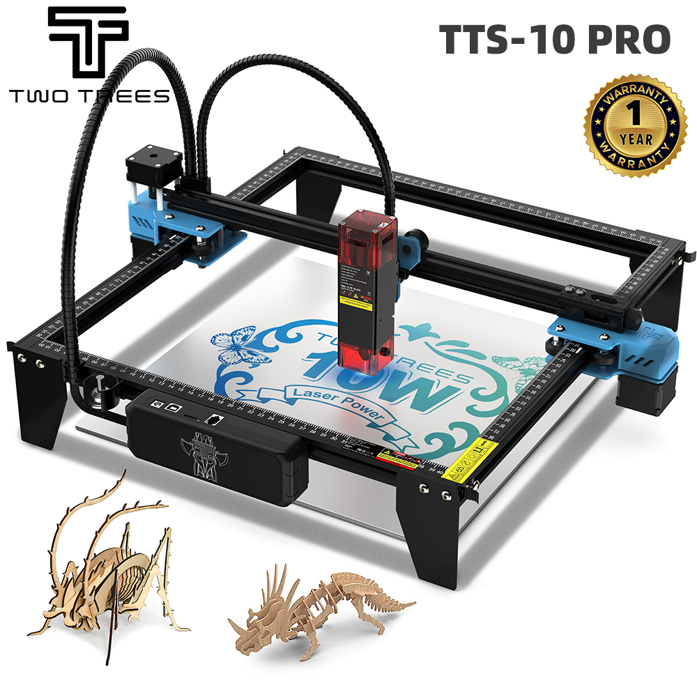 Industrial Laser Etching Machine - TWOTREES TTS-10 Pro Laser Engraver Stainless