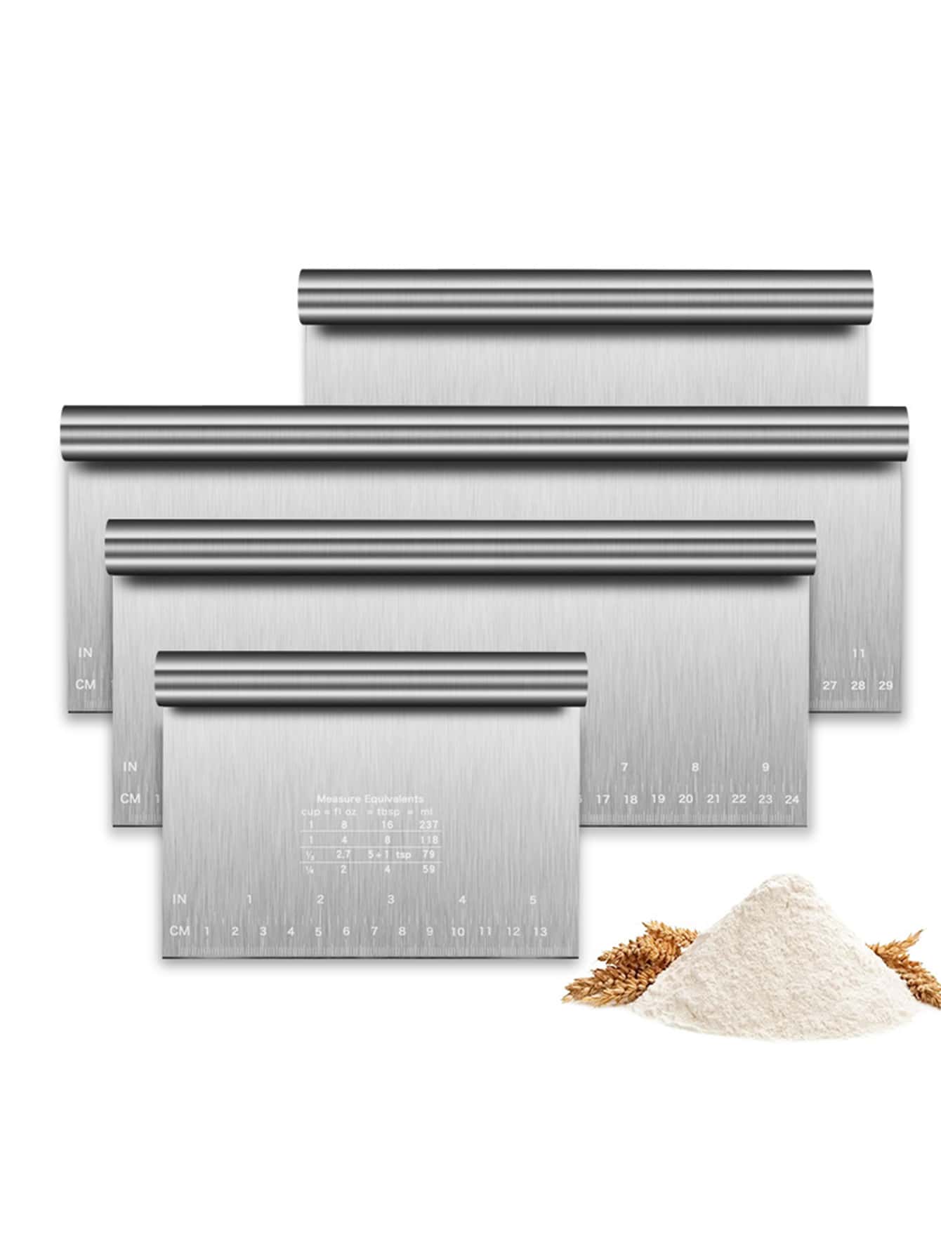 Industrial Laser Blasting - Dough Pastry Bench Cutter Scraper, Stainless