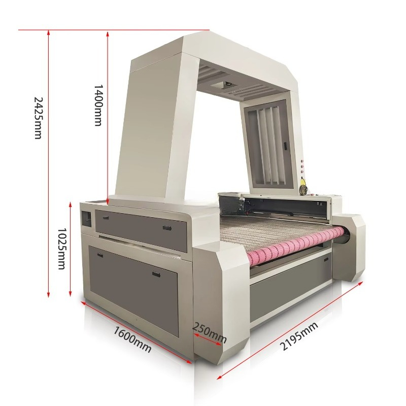 1610 CCD Camera Laser Cutting  - Industrial Laser Fabric Cutter recension och pris