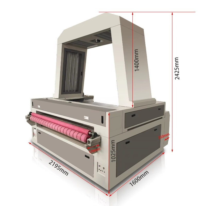 1610 CCD Camera Laser Cutting  - Industrial Laser Fabric Cutter recension och pris