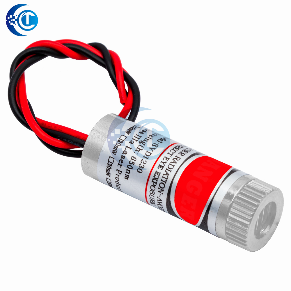 650nm 5mW Focusable Red Laser  - Industrial Laser Line Generator recension och pris