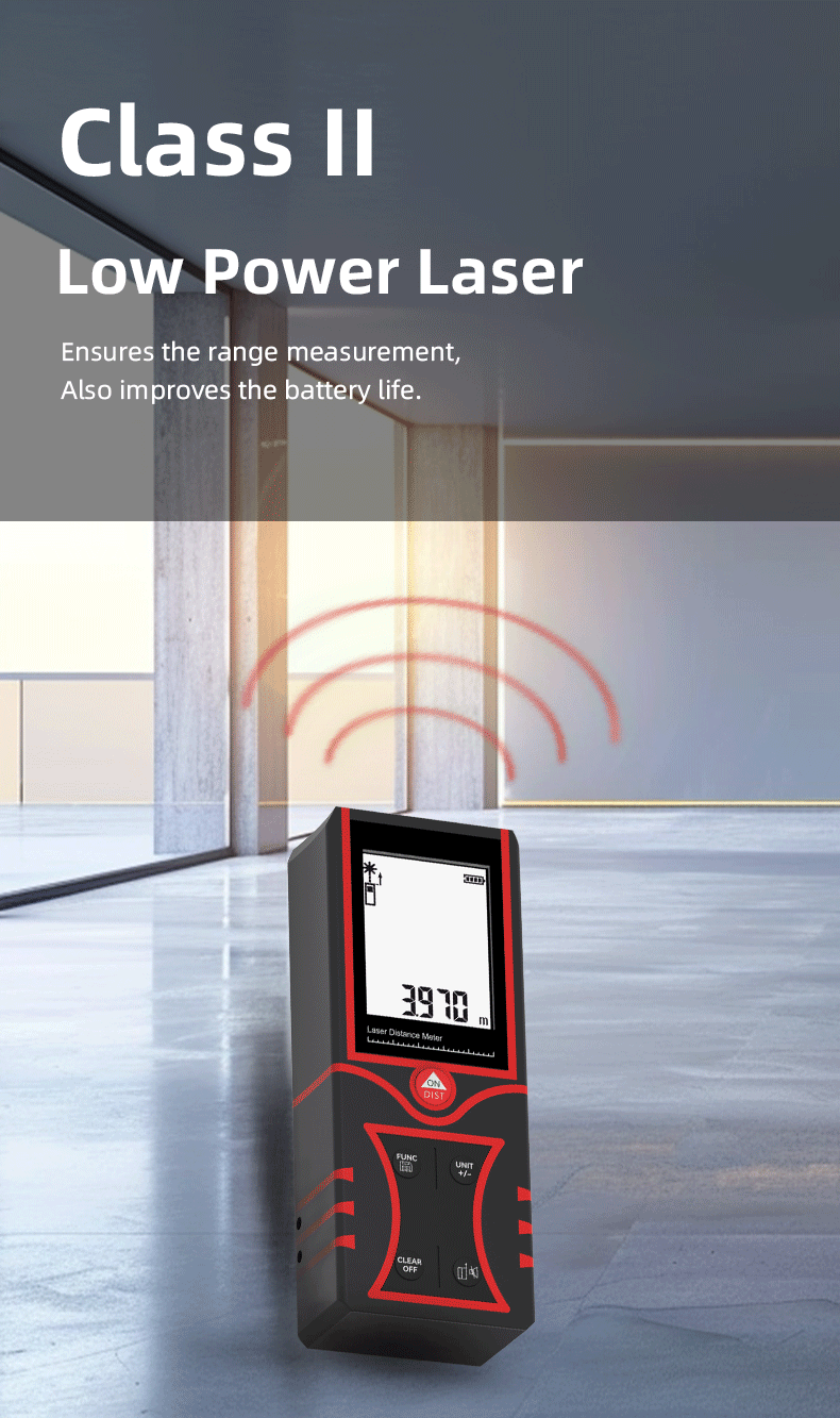 Model GS-16 Industrial Red Las - Industrial Laser Rangefinder recension och pris