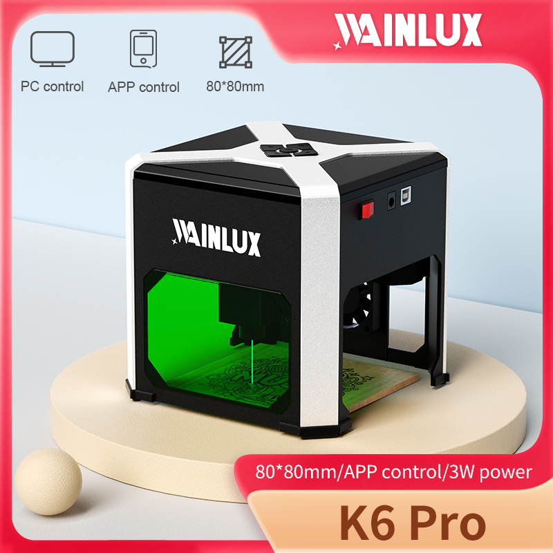 Wainlux Laser Engraver K6 Mark - Industrial Laser Blasting recension och pris