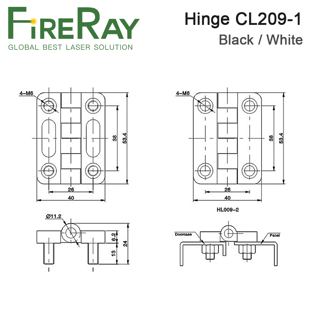 FireRay Hinge Cover Mechanical - Industrial Laser Etching Machine recension och pris