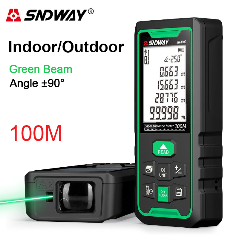 Green Laser Distance Meter Dig - Industrial Laser Rangefinder recension och pris