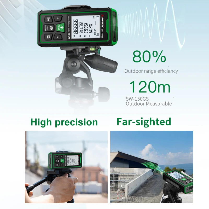 Green Laser Distance Meter Dig - Industrial Laser Rangefinder recension och pris