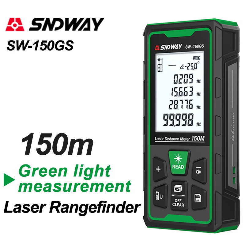 Green Laser Distance Meter Dig - Industrial Laser Rangefinder recension och pris