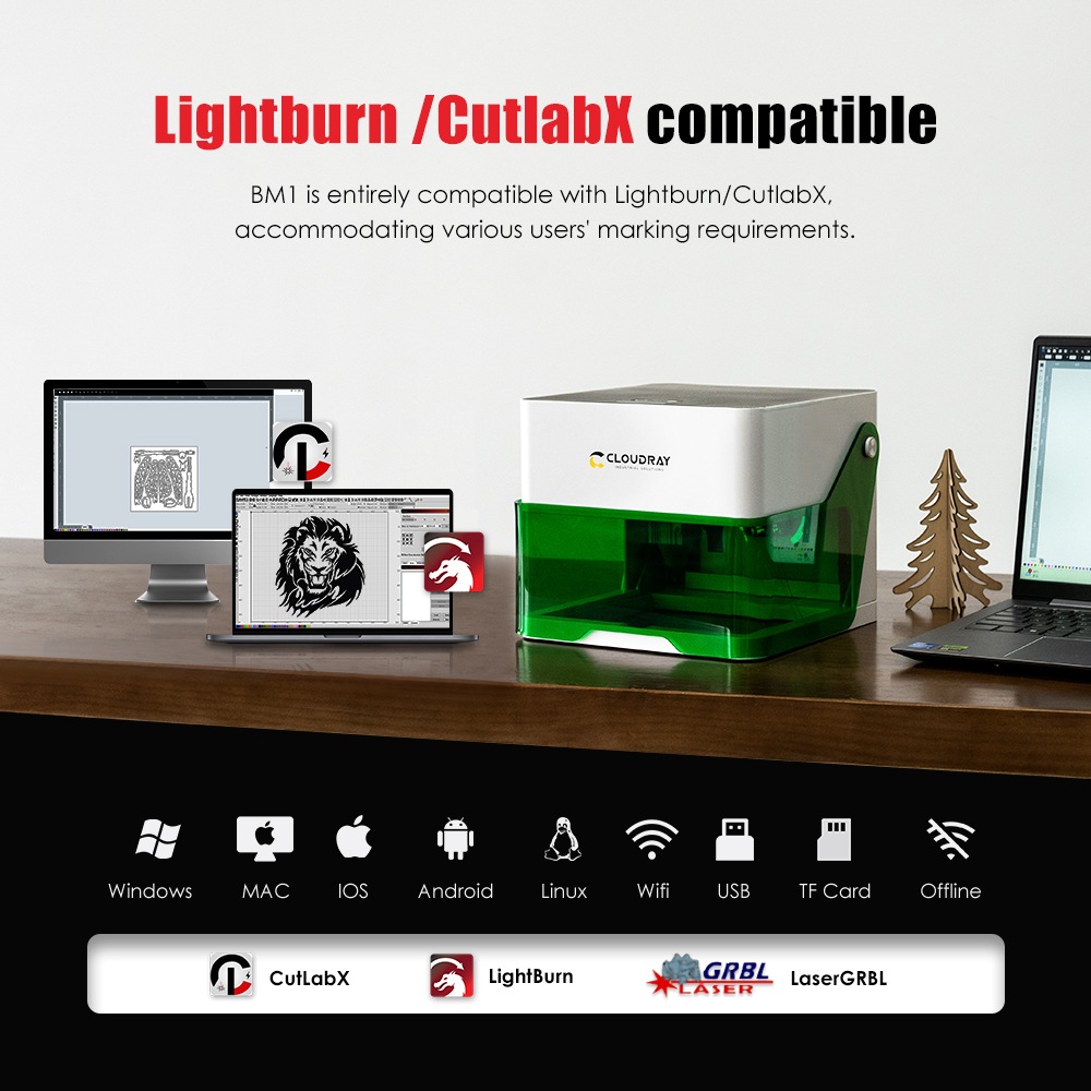 Cloudray 5000mw CNC Mini Laser - Industrial Laser Blasting recension och pris