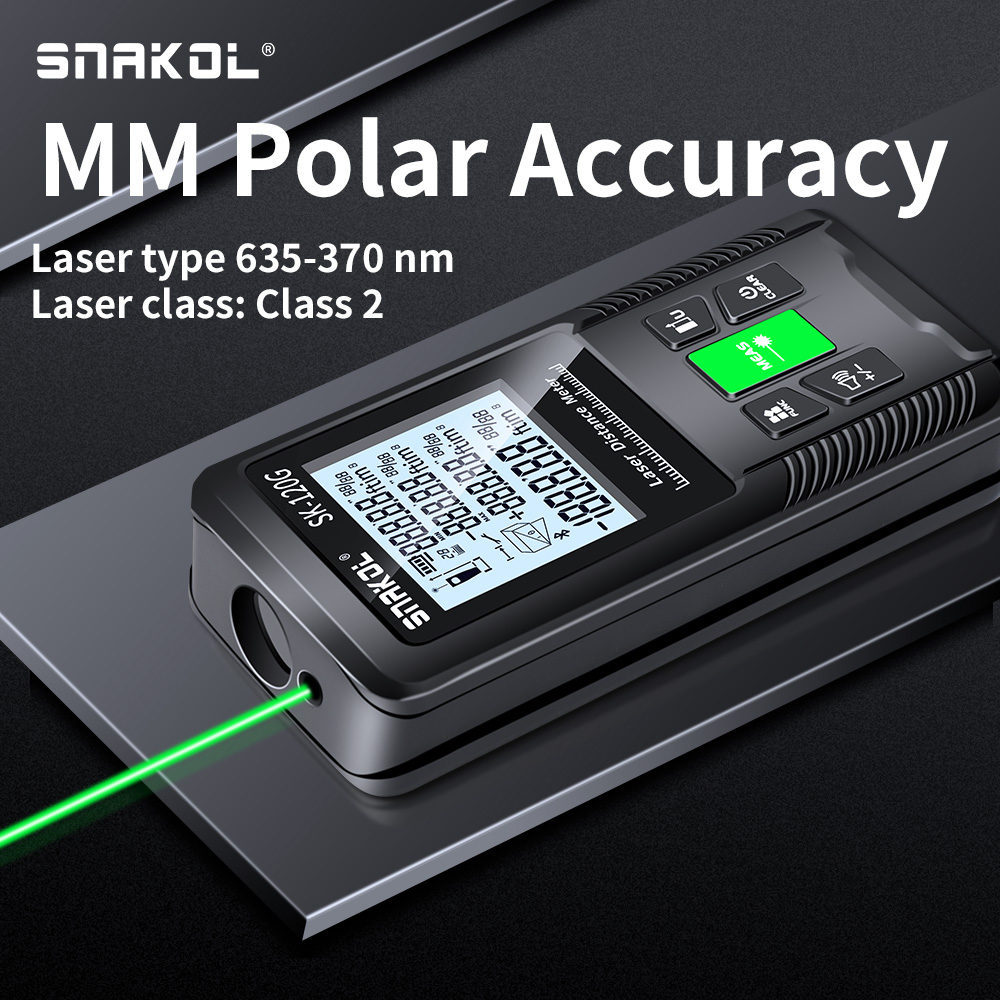 Snakol Laser Distance Meter 40 - Industrial Laser Rangefinder recension och pris