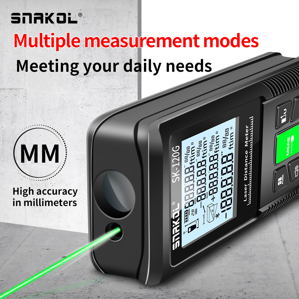 Snakol Laser Distance Meter 40 - Industrial Laser Rangefinder recension och pris