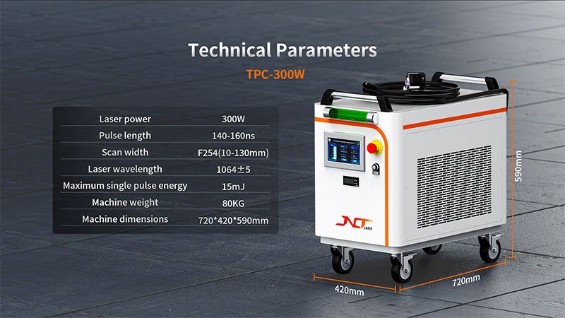 300W High Power Laser Cleaning - Industrial Laser Varnish Remover recension och pris