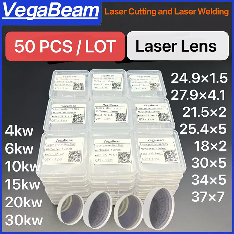 50PCS Laser Protective Lens 18 - Metal Laser Cutter Head recension och pris