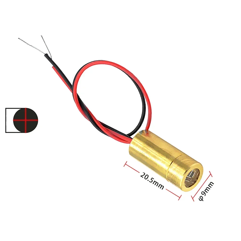 Mini 650nm 5mW Red Laser Head  - Industrial Laser Line Generator recension och pris