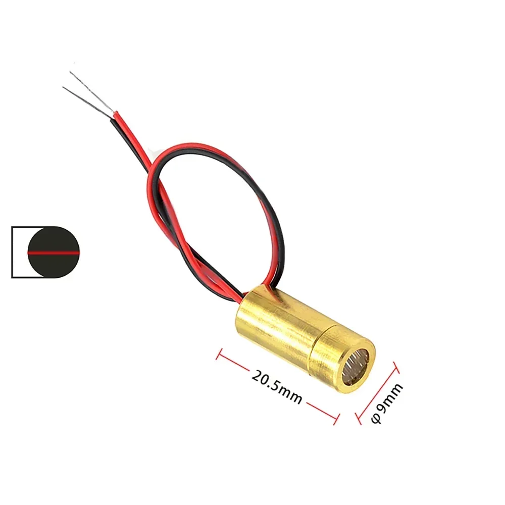 Mini 650nm 5mW Red Laser Head  - Industrial Laser Line Generator recension och pris