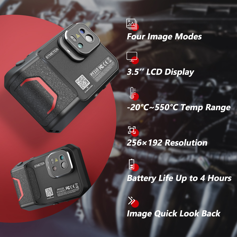 256x192 Thermal Camera Guide H - Industrial Laser Tool recension och pris